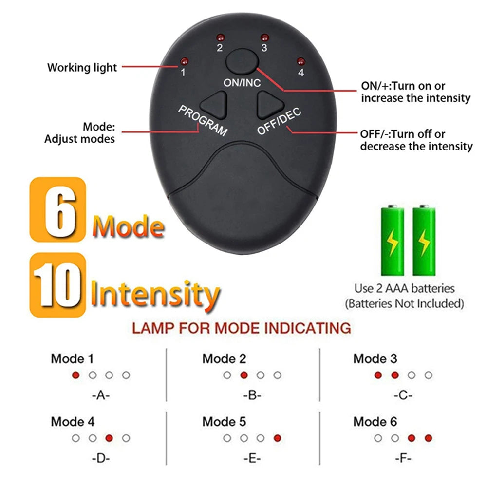 Muscle Stimulator Hips & Abs EMS Trainer