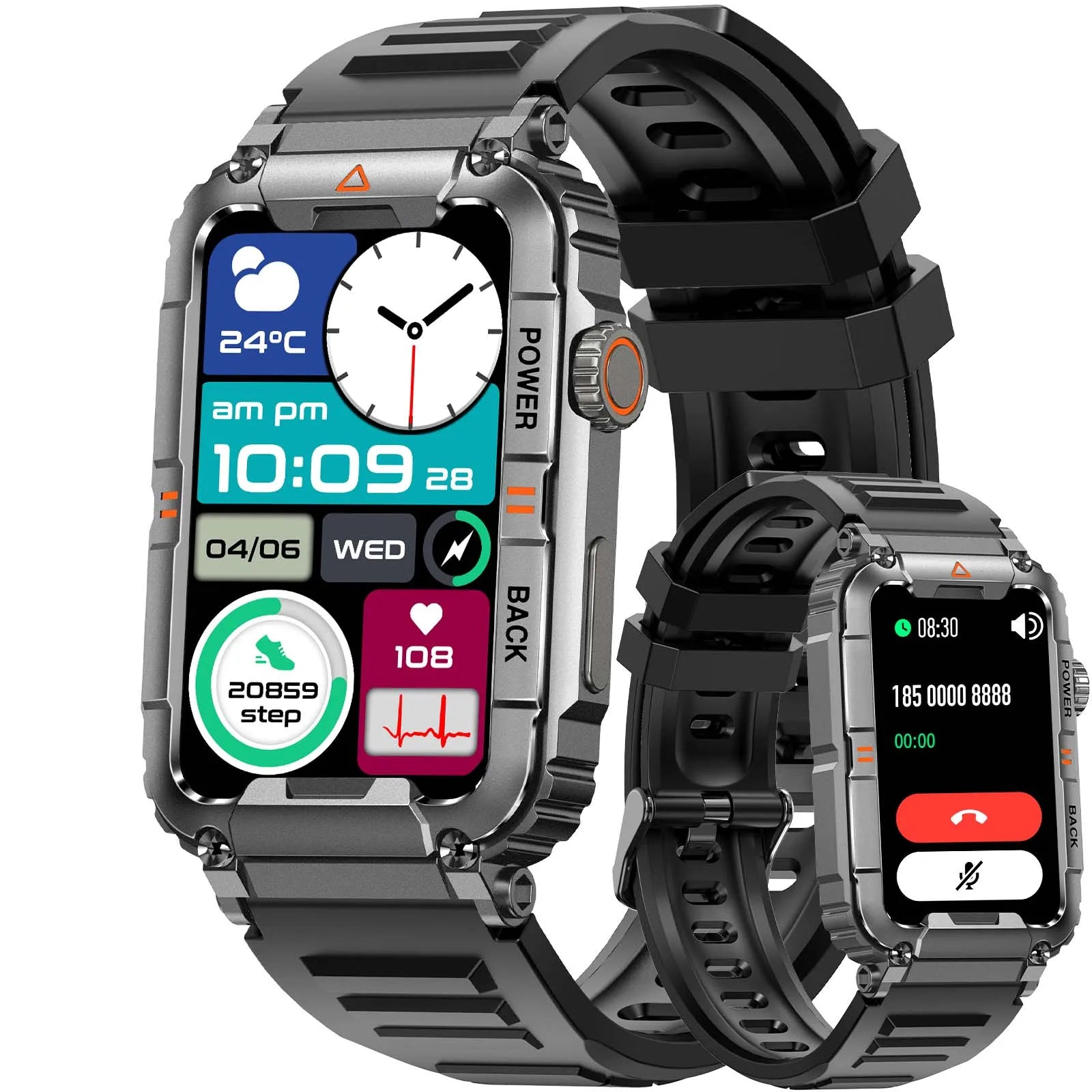 EIGIIS Military Smart Watch