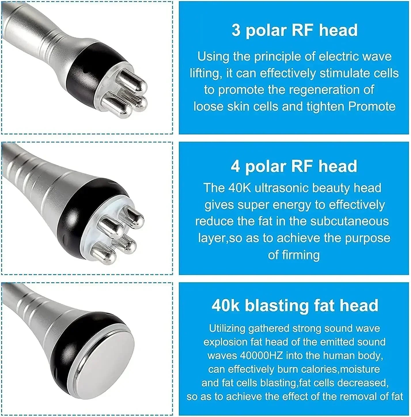 RF Tool 40K Cavitation Slimming Machine