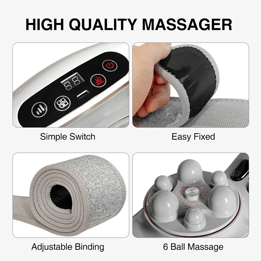 HOMEMASSA Electric Abdominal Massager