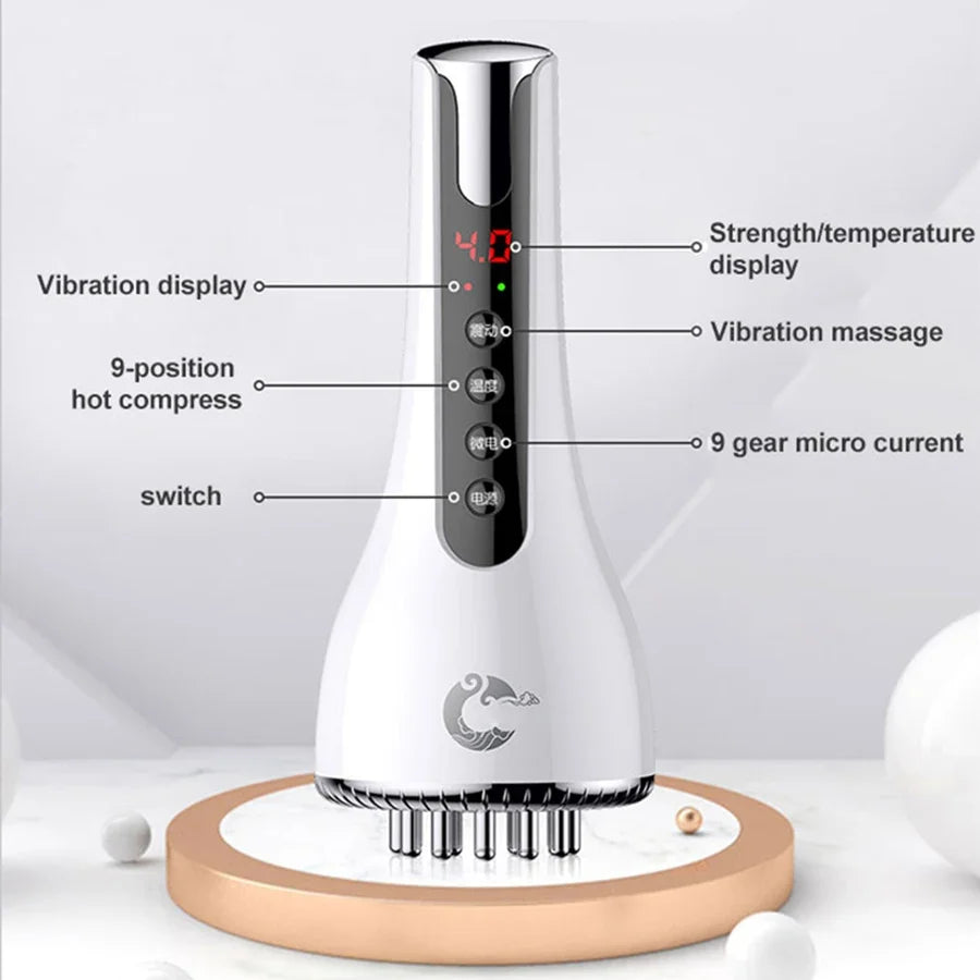 Meridian Brush Electric Scraping Massager Tool