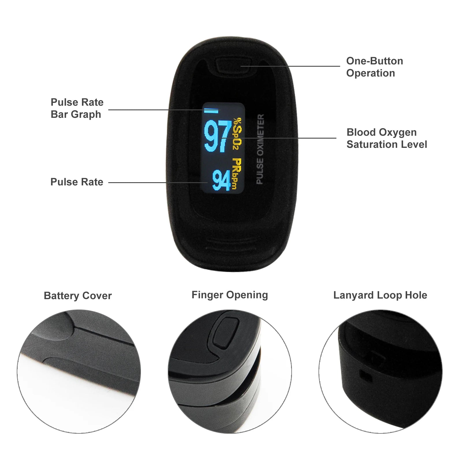 CONTEC Fingertip Pulse Oximeter