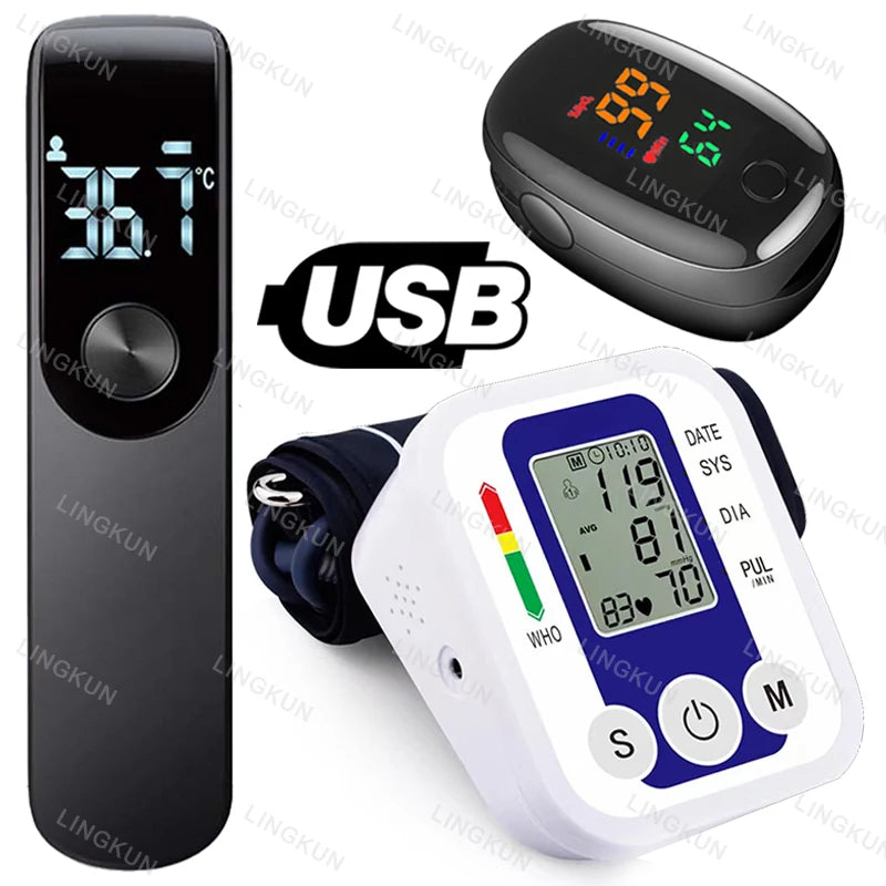 LCD Digital Arm Blood Pressure Monitor