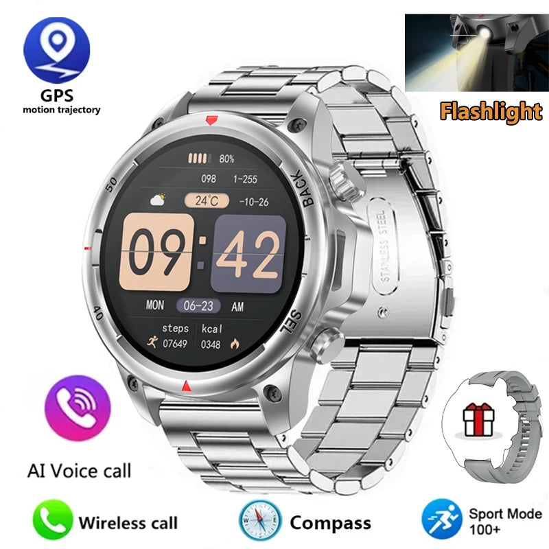 2024 Men's Bluetooth Smart Watch 5.0