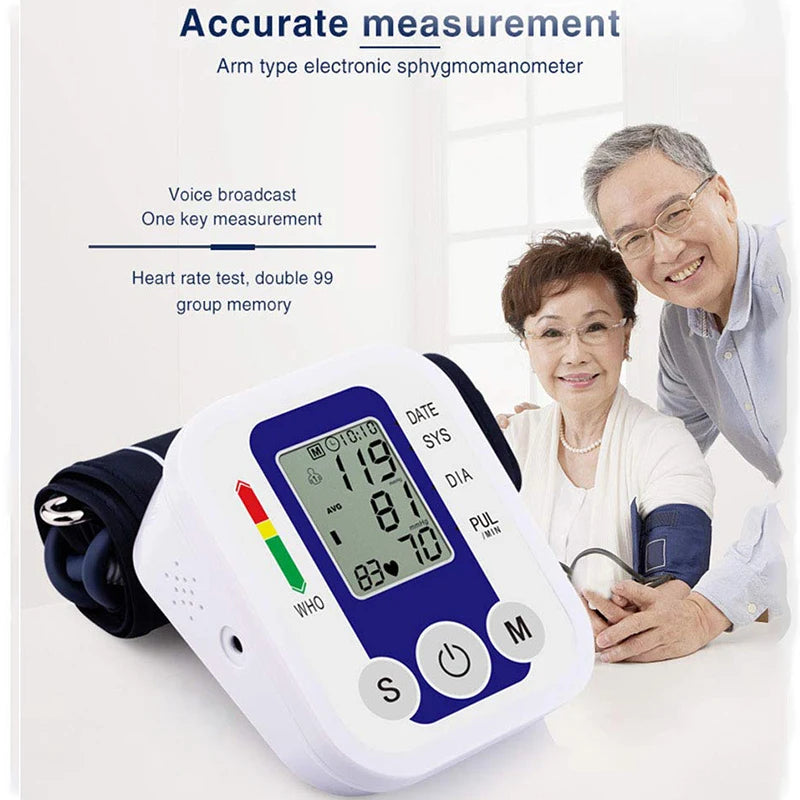 LCD Digital Arm Blood Pressure Monitor