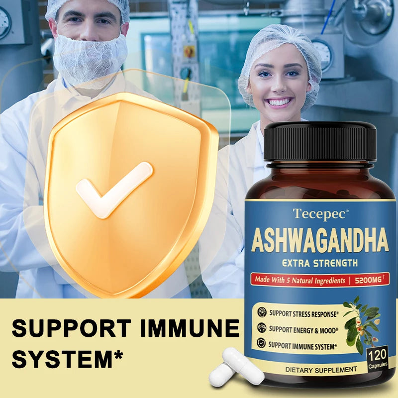 5-in-1 Ashwagandha+ Herbal Wellness Capsules