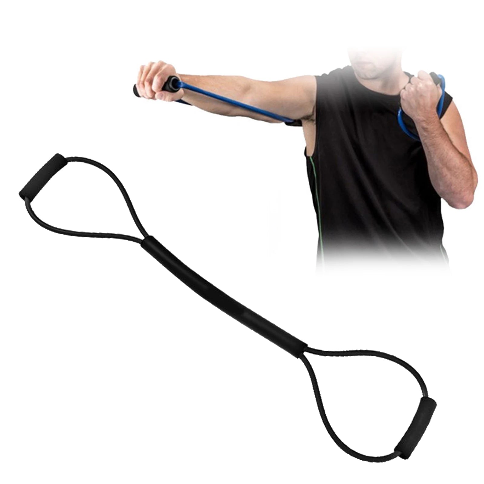 Resistance Bands Shadow Boxing Gym Pull Rope – 35LB