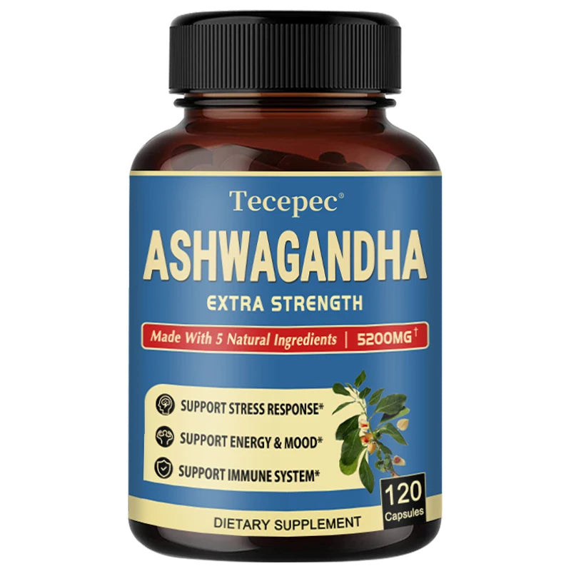 5-in-1 Ashwagandha+ Herbal Wellness Capsules