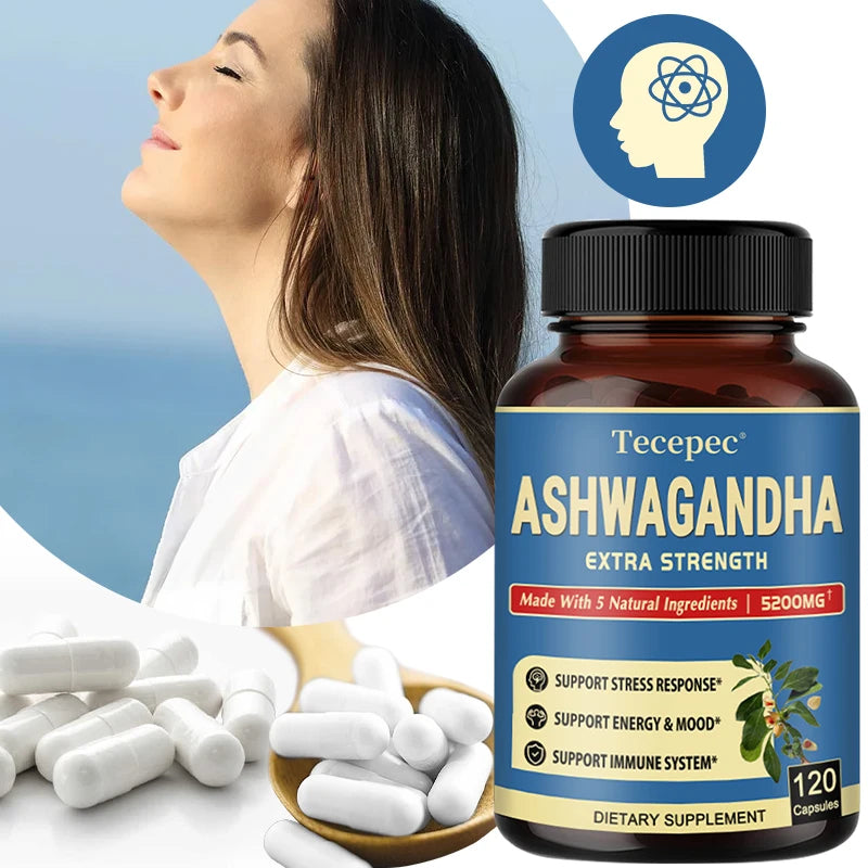 5-in-1 Ashwagandha+ Herbal Wellness Capsules