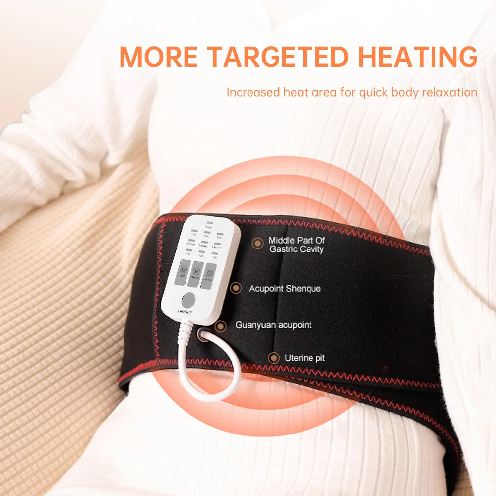 Heat Back Massager Belly Wrap