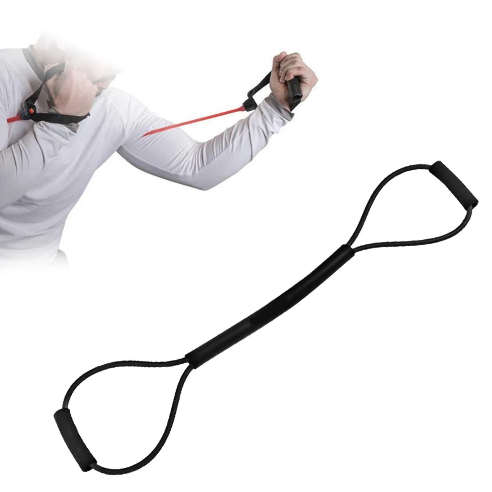 Resistance Bands Shadow Boxing Gym Pull Rope – 35LB