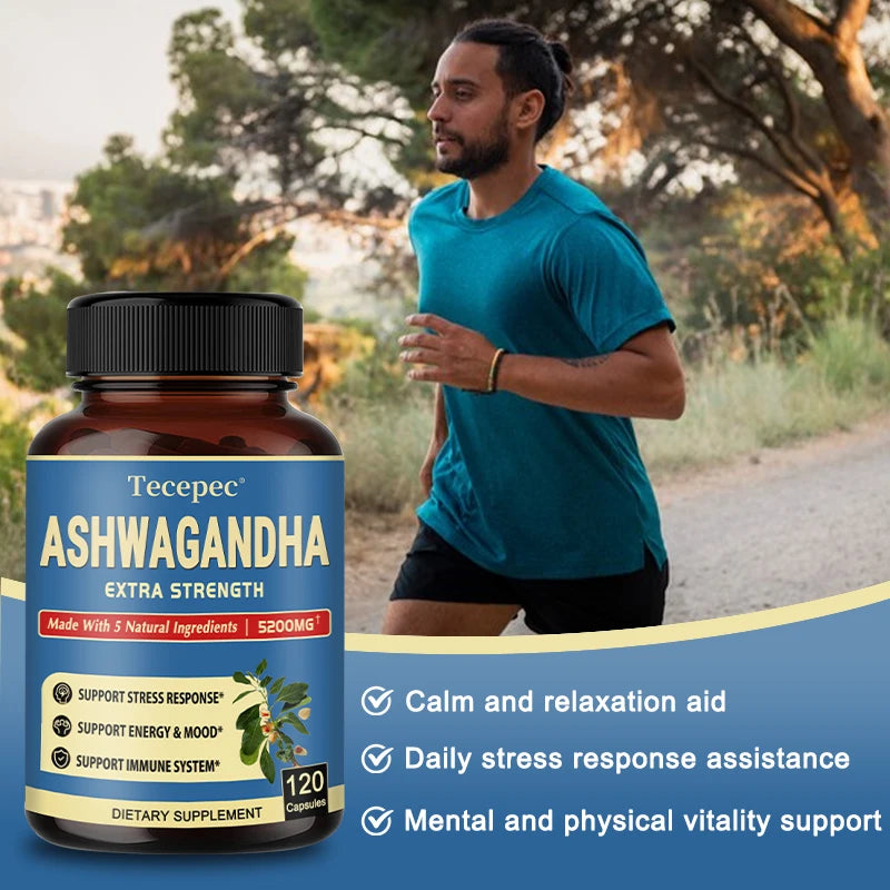 5-in-1 Ashwagandha+ Herbal Wellness Capsules