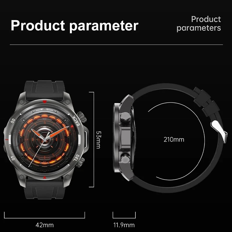 2024 Men's Bluetooth Smart Watch 5.0