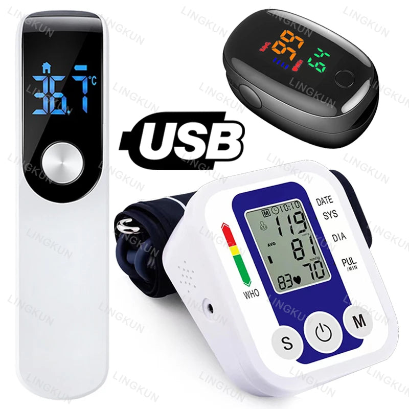 LCD Digital Arm Blood Pressure Monitor